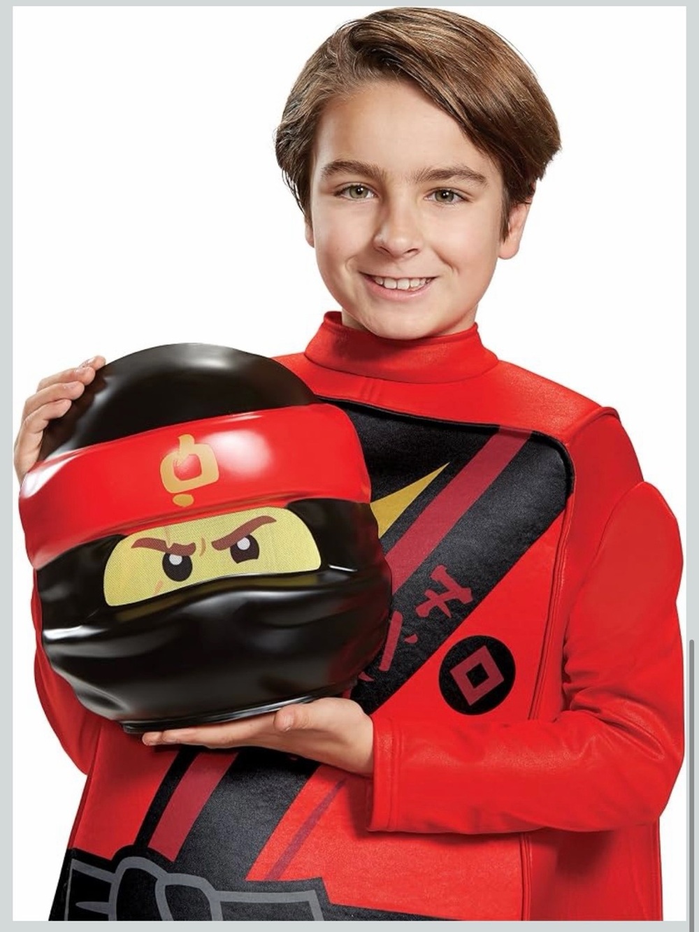 LEGO NINJAGO Kai Movie Costume Boys M 7-8 - Picture 5 of 16